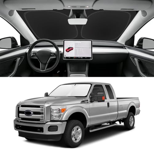 Custom Fit Windshield Sun Shade for Ford F250 F350 F450 2008
