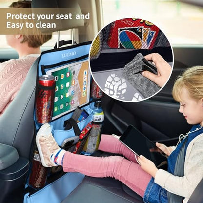 Car Backseat Organizer with Touch Screen Tablet Holder (22.9281 Ounce)