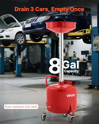 8 Gallon Waste Oil Drain Tank