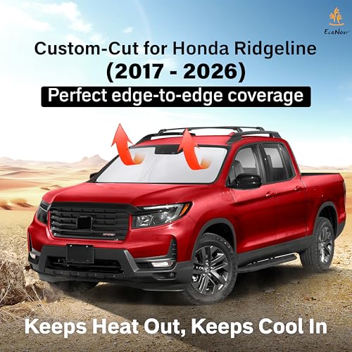 Windshield Sun Shade Compatible for Honda Ridgeline 2017