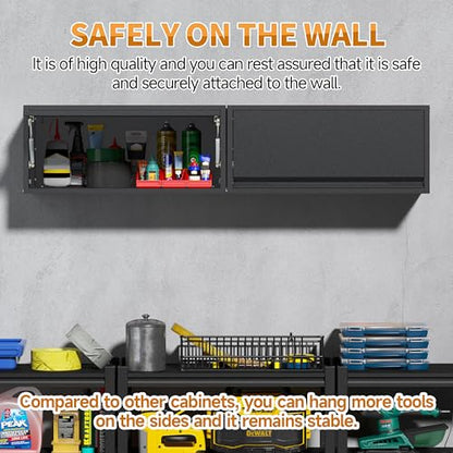 Metal Garage Wall Cabinet with Up