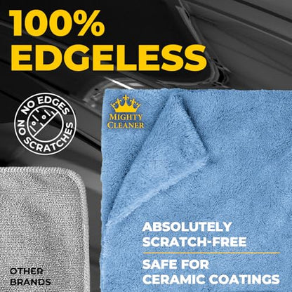 Edgeless Microfiber Car Towels (6 Count)