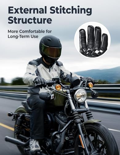 Motorcycle Leather Gloves