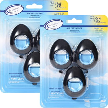Car Air Freshener Vent Clip 3 Count (6 Count)