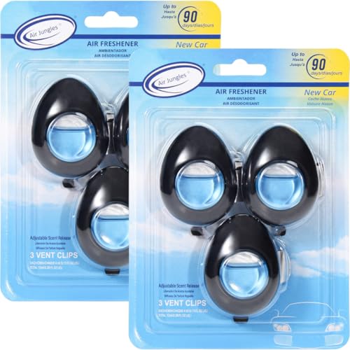 Car Air Freshener Vent Clip 3 Count (6 Count)