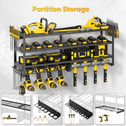 Large Power Tool Organizer Wall Mount