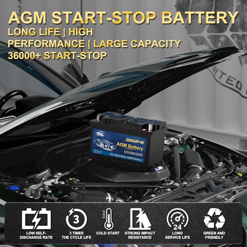 AGM Battery BCI Group 48