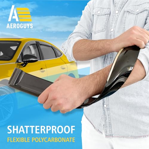 Extra Durable Window Deflectors in (4 Count)