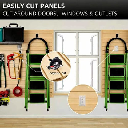 Slat Wall Paneling Garage Wall Organizer
