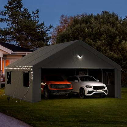 20x20 Heavy Duty Carport Canopy