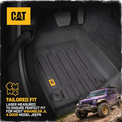 JustFit™ 3D Floor Mats for Jeep Wrangler JL 2018