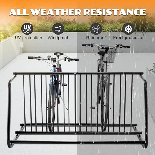 10 Bike Floor Bike Rack