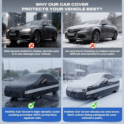 10 Layers Car Cover Custom Fit for Chevrolet Chevy Impala