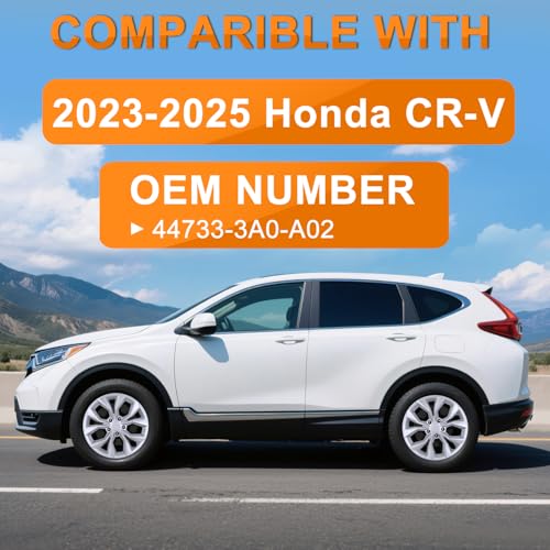 Wheel Cover Hubcaps 17 Inch Compatible with Honda CR (4 Count)