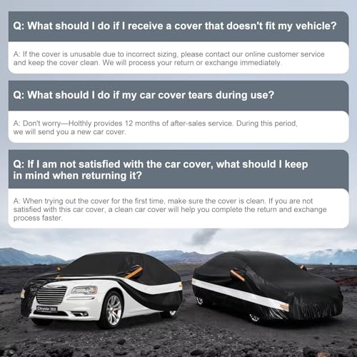 10 Layers Car Cover Custom Fit for Chrysler 300