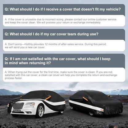 10 Layers Car Cover Custom Fit for Chrysler 300