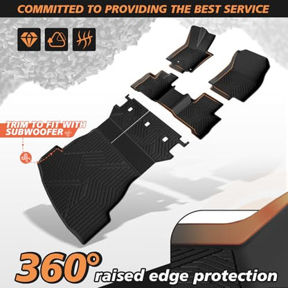 Floor Mats & Trunk & Backrest Mat for 2026 RAV4 Hybrid