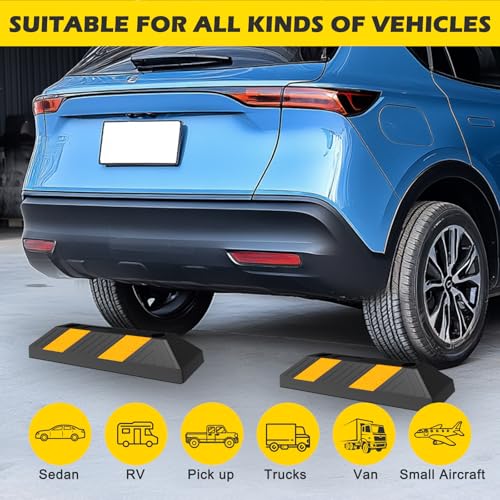 20" Rubber Parking Curb Stop