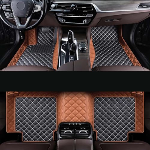 Car Floor Mat Fit 99% Sedans Sports Cars Luxury Custom Car Mats for SUV Women Leather Automotive Floor Mats All Weather Car Mats Diamond Floor Mats for Trucks