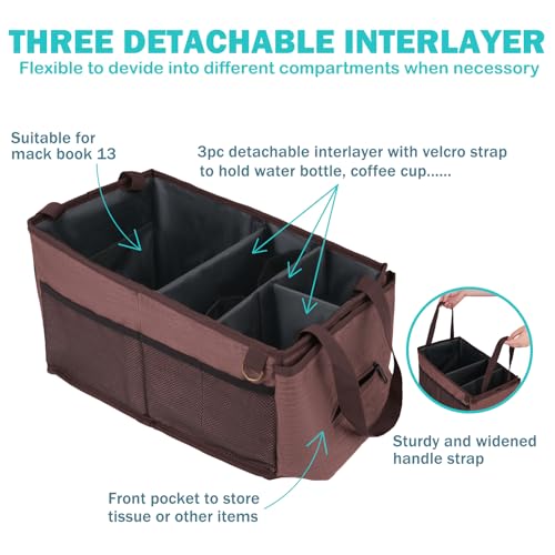 Backseat Car Organizer Car Caddy Passenger Seat Organizer for Kids