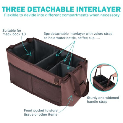 Backseat Car Organizer Car Caddy Passenger Seat Organizer for Kids