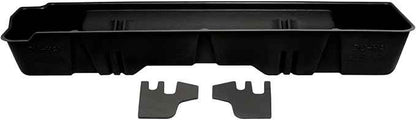 DuHa 10037 Under Seat Storage fits 1988-1999 Chevrolet/GMC C/K Model Extended Cab | Black Heavy-Duty Backseat Organizer | Includes Dividers