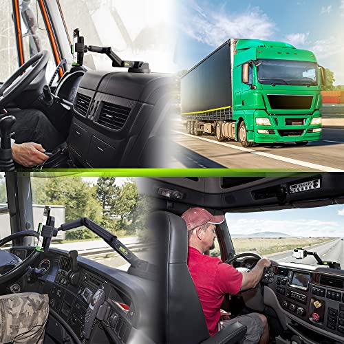 Cell Phone Mount for Truck Phone Holder for Truck Drivers