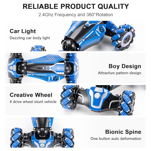 Remote Controlled Gesture Stunt Car