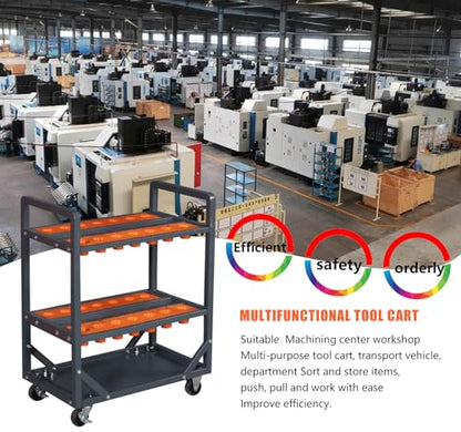 Mobile CNC Tool Storage Cart