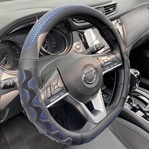 D Shaped Steering Wheel Cover Great Grip 14.5 Inch
