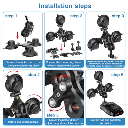 Radar Detector Mount