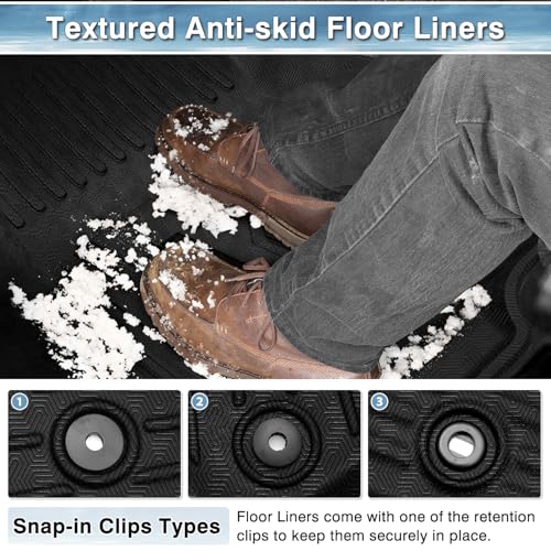Floor Mats for Jeep Wrangler 4XE 4 Door 2021