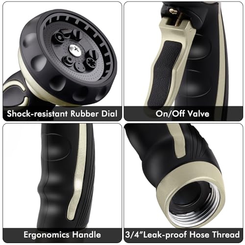 Hose Nozzle with Easy Self
