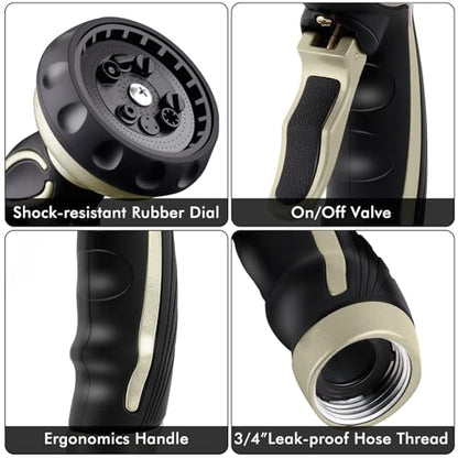 Hose Nozzle with Easy Self