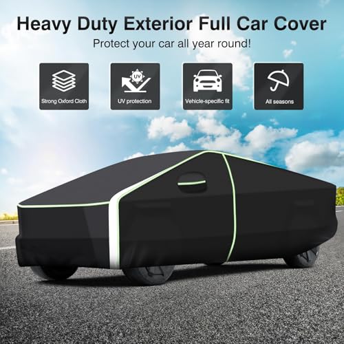 Upgrade 420D Car Cover for Tesla Cybertruck 2024 2025 2026