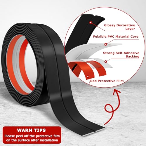 Wall Corner Protector Peel and Stick Corner Trim Molding