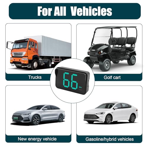 GPS Digital Speedometer for Car MPH