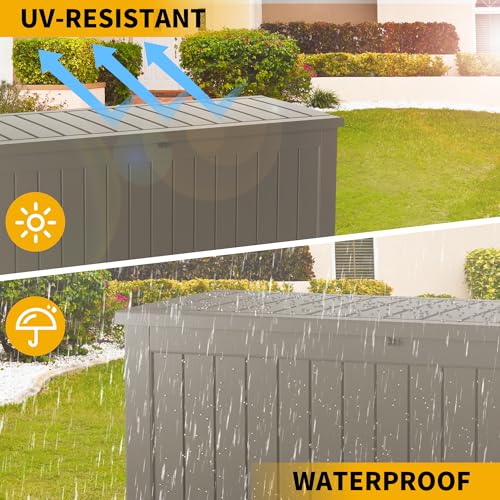 150 Gallon Outdoor Storage Box for Patio Furniture