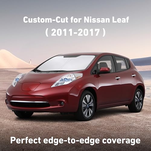 Windshield Sunshade Compatible for Nissan Leaf 2011