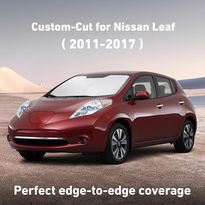 Windshield Sunshade Compatible for Nissan Leaf 2011