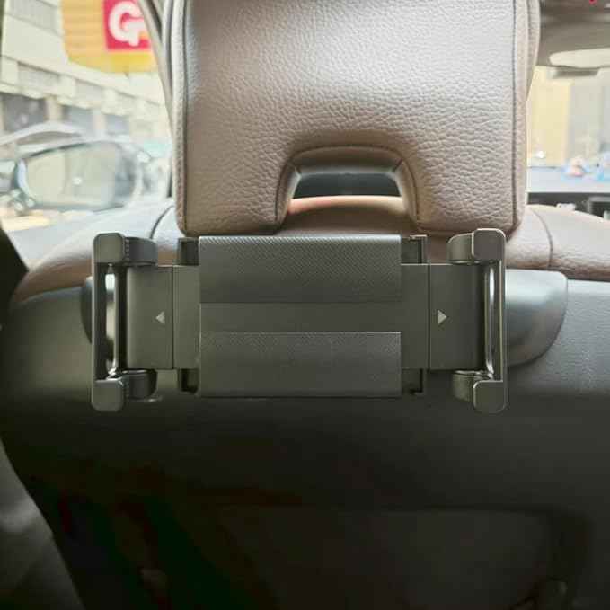 Car Tablet Holder, Universal Headrest Mount for Volvo XC90 XC60 V90 V60 S90 S60, Compatible with iPad Pro Air Mini, Galaxy Tabs, 4.7-12.9 Inch Tablets (Model A)