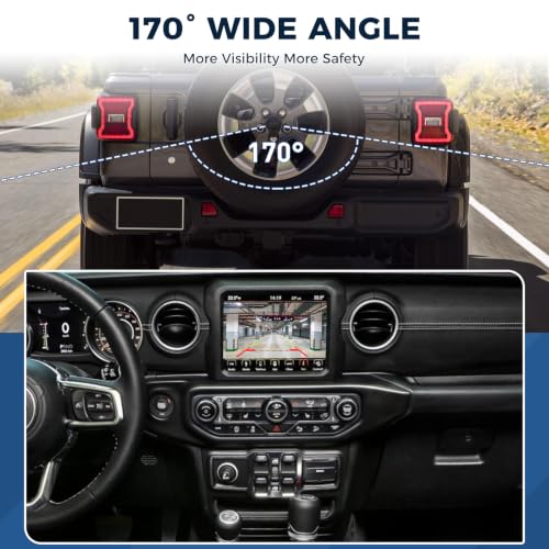 68452959AC Rear View Backup Reverse Camera Fit for Jeep Wrangler 2018