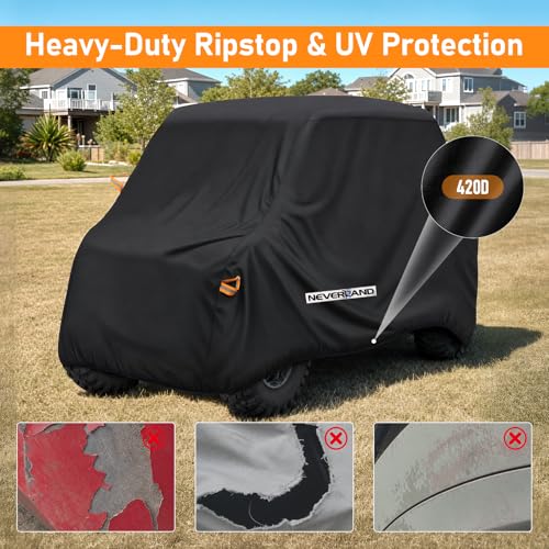UTV Cover Heavy Duty Ranger Cover Waterproof 2