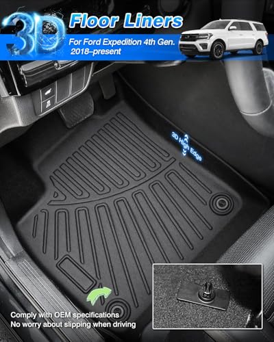 Floor Mats and Cargo Liner Fit for 2018
