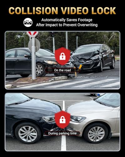 2.5K+1K Dual Dash Cam Front and Inside with GPS WiFi