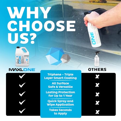 ONE™ Car Spray with Triphene® All Purpose Waterless Detailer 1 Gallon (128 Fl Oz)