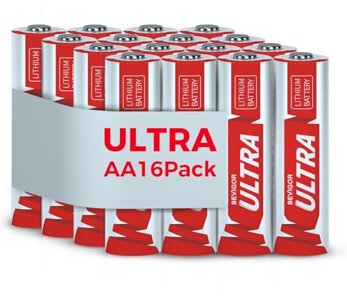 Lithium Batteries AA 16 Pack (16 Count)
