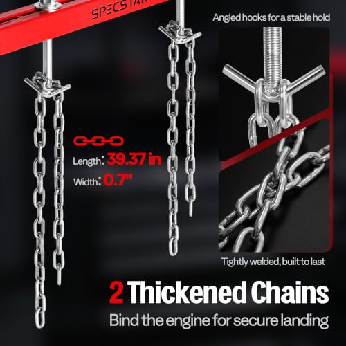 1100 Lbs Engine Support Bar Transverse Hoist
