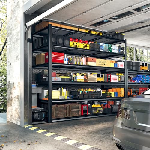 Heavy Duty Storage Shelves 3500LBS for Garage Workshop Warehouse