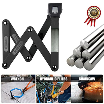 Bicycle Lock 2.95 Ft Folding Locks